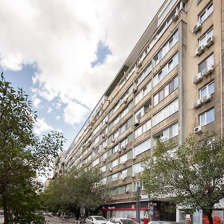 Stunning Views 2Br Midtown Flat - Charming Balcony Lejlighed Bukarest Eksteriør billede
